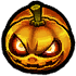 Jack-o'-lantern Helmet