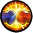 Deals strong damage when attacking a selected target (A, S target change, D selection)