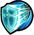 Create a shield in front and hit enemies (control with arrow keys, D, jump D, hold D)
