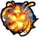 Attack after moving through (click D after using skill, possible while down)