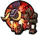 Transform into a bull and attack (A key: jump, S key: dash)