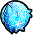 Attack by creating ice (click D after using skill, control direction)