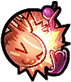 Control the slime to push away enemies and attach exploding slime
