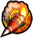 Fire a guided missile by pointing at the enemy. (Input S then D)