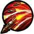 Fires missiles at each target after a certain amount of time