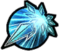 Automatically attacks after creating an ice crystal (possible in the air)