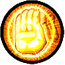 After dashing forward, strikes the target and blows away enemies behind the target.