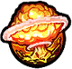 Drop a nuclear bomb on a designated location (control with arrow keys, input D key)