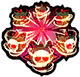 Attacks by sending a bomb to a target within range (use in the air)