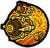 Fire 8 bombs forward while moving (Stop SD)