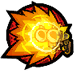 Raise and lower the attack, then fire 5 times (Shooting: Attack key)