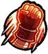 Jumps up and hits the target with an uppercut
