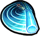 Spins the opponent with a stick and summons a clone