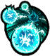 Fires a giant bomb and splits it (D click/Available in the air)
