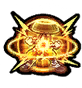 Attacks the target while moving forward (S key - Float)