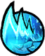 Gather sword energy and shoot in a straight line (hold down D)