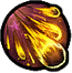 Drops a fireball