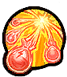 Fire a water bomb into the air and it explodes. (D-hold key - electric shock)