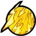 Lightning strikes and electrocutes the opponent.