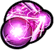 Creates multiple dark balls (D combo)