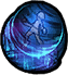 Expands the shadow area and traps targets within the area with shadow spheres and hits repeatedly