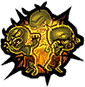Summons a zombie that advances and attacks (4 times, Attack: Arrow key + D, D)