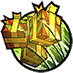 Throw a lot of gift boxes (control direction, hold D)