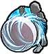 Make a snowball and run (Input D to roll the snowball forward)