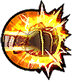 Slams a punch to send the opponent flying (hardens when hitting a wall)