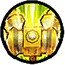Fire after summoning the hammer (D key fire)