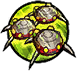 Releases a mini spider army at a designated location (control with arrow keys, attack with D)