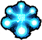 Concentrates qi in your hand and fires continuously