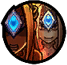 Summon a dummy and step back