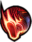 Attack while being hit in the air (use attack key when adjacent to ground)