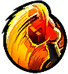 Grab the opponent and jump up and kick (D key: Kick)