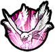 Fly a pigeon to randomly send a target flying