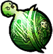 Makes surrounding targets light and causes them to fly far when hit.