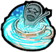 Put the target in a teacup (fly away after a certain amount of time)