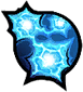 Shocks nearby targets in a chain reaction with an electric blast.