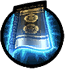 Reduces damage taken and bounces the target away