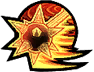 Spin the mace around wildly to attack the target.