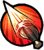 Stab forward with a sword (AS key for additional hits)