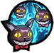 Changes target into a Cheshire Cat (cannot move or use skills)