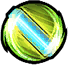Throws an energy capsule that charges your skill gauge and reduces the opponent's skill gauge by a certain amount.