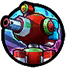 Place an auto-attack turret in the desired location.
